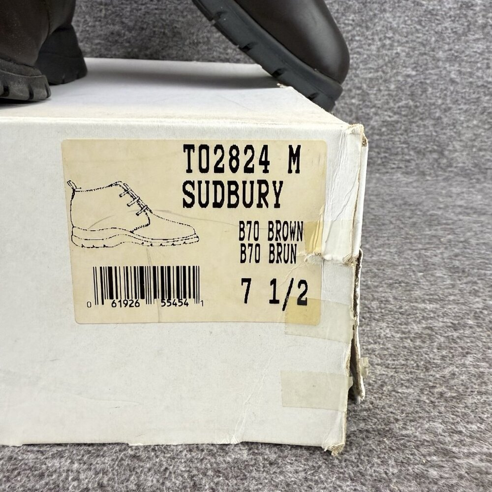 ✅Womens 7.5M Wanderlust Sudbury Chukka Boots Waterproof Brown Aqua Canada Insole - Picture 2 of 13